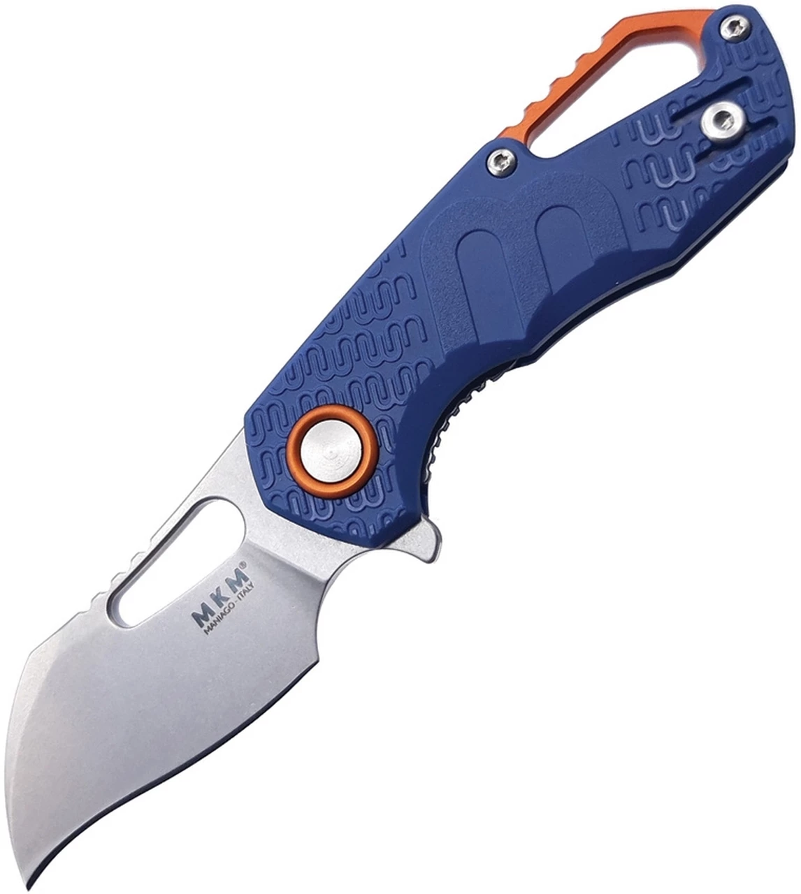 Top 10 ⌛ MKM - Maniago Knife Makers Isonzo Stonewash Hawkbill Blade, Blue FRN Handle, Orange Aluminium Spacer 🔥 1 Top 10 ⌛ MKM - Maniago Knife Makers Isonzo Stonewash Hawkbill Blade, Blue FRN Handle, Orange Aluminium Spacer 🔥