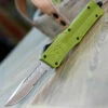 Best Pirce 🌟 CobraTec Knives MODCTK-1MDS Medium CTK-1 OD-Green, 3.0" D2 Steel Drop Point Serrated Blade, Aluminum Handle 😀