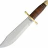 Buy 🌟 Marbles Bowie Knife MR555, 9.75" SS Clip Point Blade, Stacked Leather Handle ✔️