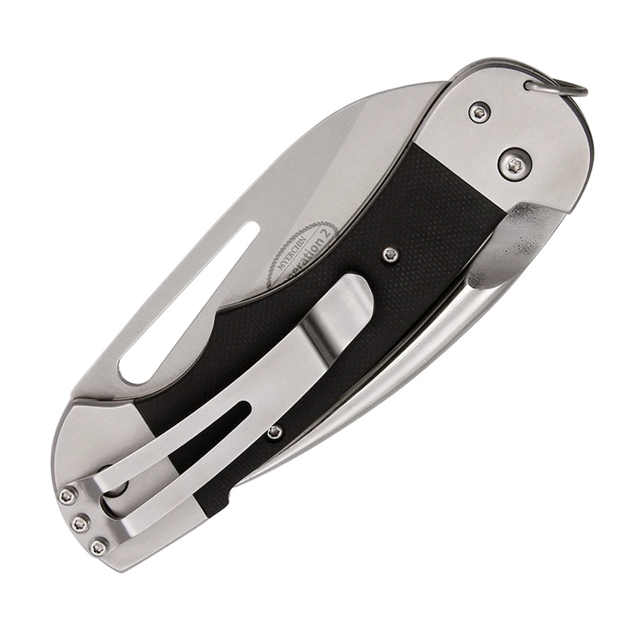 Wholesale 🔥 Myerchin Generation 2 Captain Pro - Blk G10 (3.4" Satin Partially Serrated) BF300P 👍 2 Wholesale 🔥 Myerchin Generation 2 Captain Pro - Blk G10 (3.4" Satin Partially Serrated) BF300P 👍 - Image 2