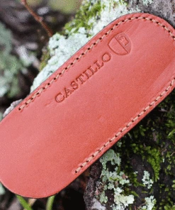 Cheapest ⌛ Castillo Knives Muralla Folding Lockback, C2TBM, 3.5" Sandvik 14C28N Plain Blade, Twilight Blue Micarta Handle 🧨 -Automatic Knives shop Navaja sheath 06458.1636049741