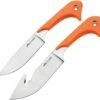 Best deal ❤️ Outdoor Edge DuckDuo - Orange TPR (2 Satin 8Cr14MoV) DD-20C 🌟
