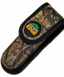 Cheap 😍 Outdoor Edge RazorBone Folding Knife RBB-20C, 6 Replaceable Blade Combo Set, Orange TPR Handles, Camo Nylon Sheath 😍 -Automatic Knives shop OERBB20 8 22828.1614030054