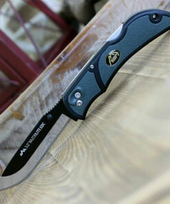 Coupon ✔️ Outdoor Edge RazorLite EDC OERLY50, 3.5" 420J2 SS Replaceable Blade, Gray/Black Grivory Handle 😀