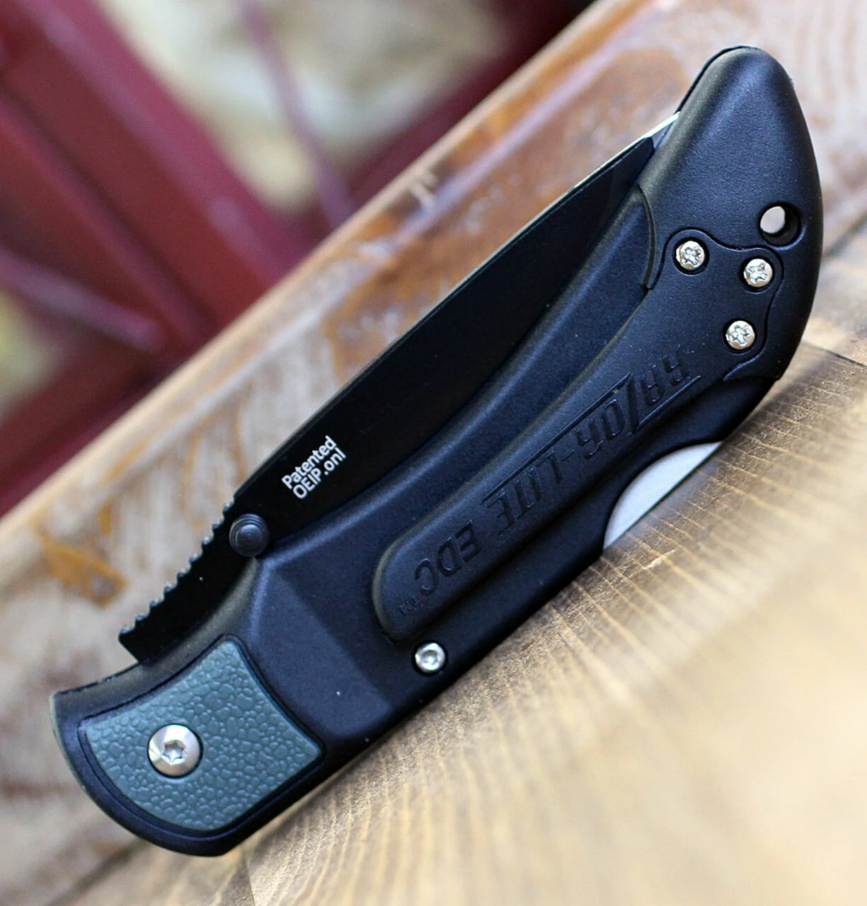 Coupon ✔️ Outdoor Edge RazorLite EDC OERLY50, 3.5" 420J2 SS Replaceable Blade, Gray/Black Grivory Handle 😀 4 Coupon ✔️ Outdoor Edge RazorLite EDC OERLY50, 3.5" 420J2 SS Replaceable Blade, Gray/Black Grivory Handle 😀 - Image 4