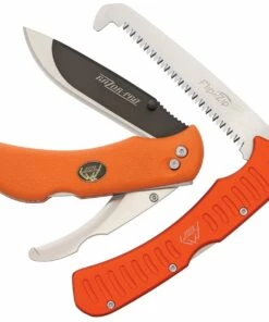 Best deal 🛒 Outdoor Edge Razor Pro Saw Combo - Orange Set of 2 w/ Sheath ROC-30C 🔥