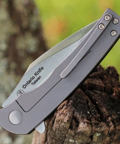 New 👏 Ontario Carter Trinity ON8877, 3" AUS-8 Satin Blade, Black G-10 & Titanium Handles ❤️ 7 New 👏 Ontario Carter Trinity ON8877, 3" AUS-8 Satin Blade, Black G-10 & Titanium Handles ❤️ -Automatic Knives shop ON8877.2 69384.1627485852