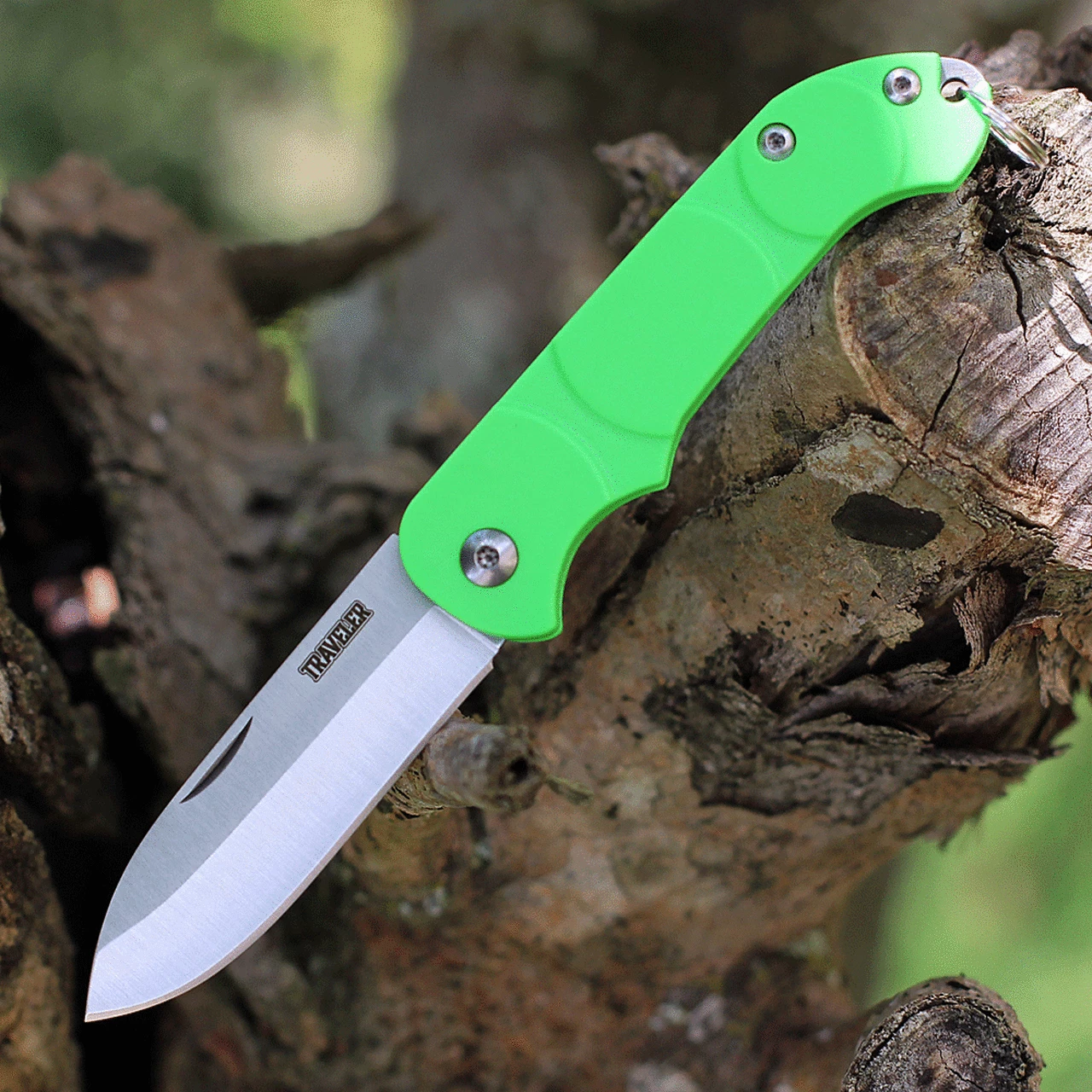 Deals 👏 Ontario Knife Co. Traveler 8901GR, 2.25" Stainless Steel Satin Plain Blade, Green Plastic Handle 👏 1 Deals 👏 Ontario Knife Co. Traveler 8901GR, 2.25" Stainless Steel Satin Plain Blade, Green Plastic Handle 👏