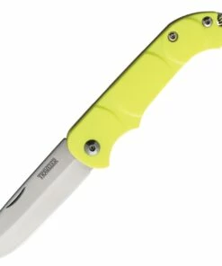 Best reviews of 🎉 Ontario Knife Co. Traveler 8901YLW, 2.25" Stainless Steel Satin Plain Blade. Yellow Plastic Handle 👍