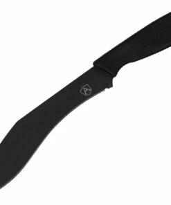 Wholesale 🎉 Ontario Knife Co. Spec Plus Alpha Kukri 9719, 8.63" 1075 Carbon Steel Black Plain Blade, Black Synthetic Rubber Handle 🎉