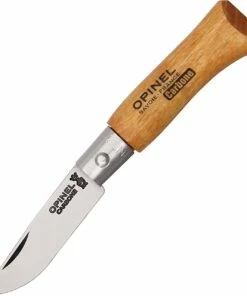 Cheapest 👍 Opinel N2 OP11020, Beechwood Carbon 1 7/8" closed, Beechwood handle-01612 🎉