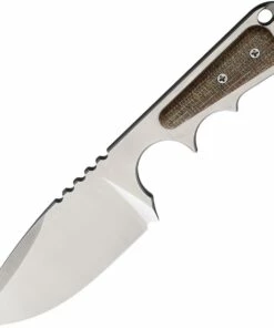 Best deal 🔔 PMP Knives Pitbull Fixed Blade - Micarta Inlay (7" Overall D2 Satin) Black Kydex PMP002 🔥