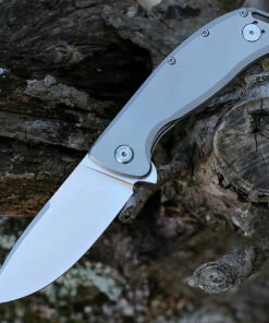 Deals 😍 PMP Knives Big Boy Flipper - Gray Ti (3.65" 14C28N Satin) PMP022 ✔️