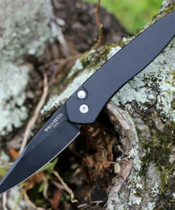 Hot Sale 🧨 Pro-Tech Newport Automatic - Black Alum (3" S35VN Blk) 3407 🛒