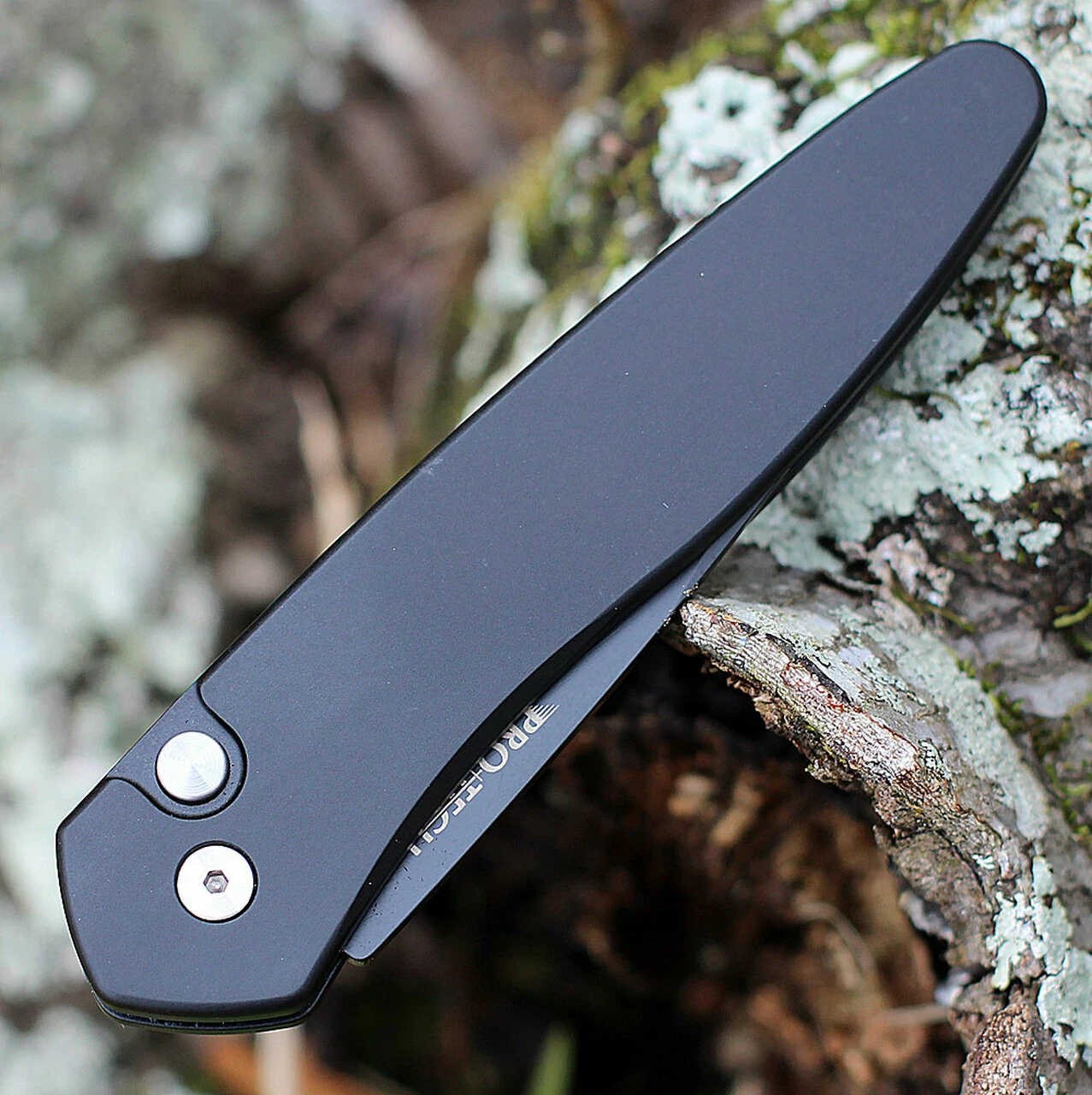 Hot Sale ๐งจ Pro-Tech Newport Automatic - Black Alum (3" S35VN Blk) 3407 ๐ 4 Hot Sale ๐งจ Pro-Tech Newport Automatic - Black Alum (3" S35VN Blk) 3407 ๐ - Image 4