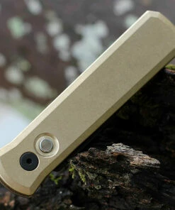 New 👏 Pro-Tech Godson Limited Automatic -SW Bronze (3.15" Blk DLC) 7112 🔔 -Automatic Knives shop PT7112.1 27908.1643302184