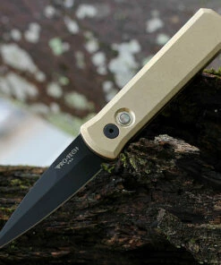 New 👏 Pro-Tech Godson Limited Automatic -SW Bronze (3.15" Blk DLC) 7112 🔔