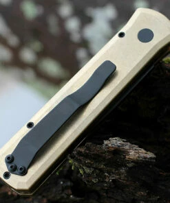 New 👏 Pro-Tech Godson Limited Automatic -SW Bronze (3.15" Blk DLC) 7112 🔔 -Automatic Knives shop PT7112 93570.1643302184