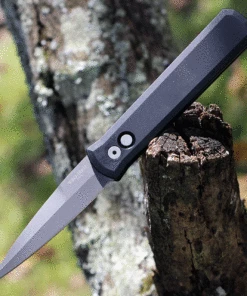 Brand new 🔥 Pro-Tech Godfather Automatic - Black Alum.(4.0" 154CM Bead Blast) 920 👍