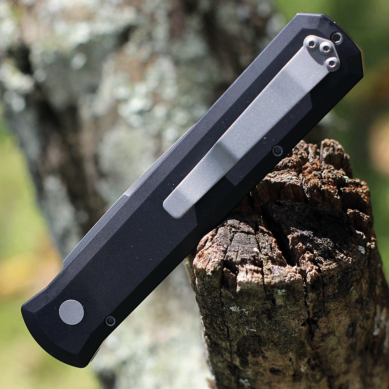 Brand new 🔥 Pro-Tech Godfather Automatic - Black Alum.(4.0" 154CM Bead Blast) 920 👍 3 Brand new 🔥 Pro-Tech Godfather Automatic - Black Alum.(4.0" 154CM Bead Blast) 920 👍 - Image 3