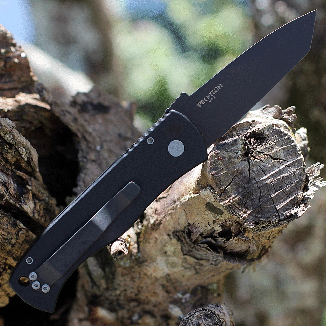 Cheap ๐ Pro-Tech Emerson CQC-7 Automatic - Blk (3.25" 154CM Blk Tanto) E7T03 ๐งจ 2 Cheap ๐ Pro-Tech Emerson CQC-7 Automatic - Blk (3.25" 154CM Blk Tanto) E7T03 ๐งจ - Image 2