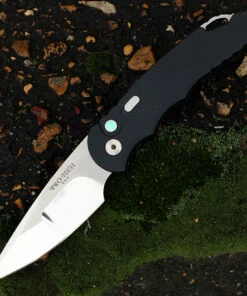 New ⌛ Pro-Tech TR-5 Custom Automatic Blk Alum (3.25" Mirror Compound) T5450 🤩