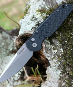 Best Pirce 🧨 Pro-Tech TR-3 X1 Automatic Blk Fish Scale Alum (3.5" 154CM SW) TR-3 X1 SW ⭐