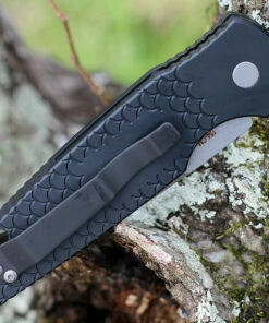 Best Pirce 🧨 Pro-Tech TR-3 X1 Automatic Blk Fish Scale Alum (3.5" 154CM SW) TR-3 X1 SW ⭐ -Automatic Knives shop PTTR3X1.SW .2 87815.1643744710