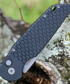 Best Pirce 🧨 Pro-Tech TR-3 X1 Automatic Blk Fish Scale Alum (3.5" 154CM SW) TR-3 X1 SW ⭐ -Automatic Knives shop PTTR3X1.SW .3 97902.1643744710