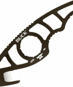 Buy ✨ Buck Knives Buck 499BRG PakLite Series Gut Hook Knife, 4.75" Overall 420HC, Plum Brown Cerakote Finish, Black Polyester Sheath ⭐