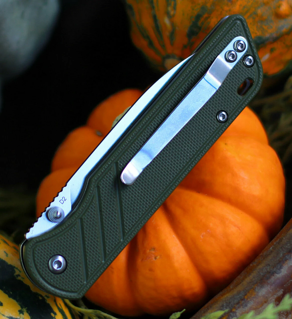 Deals ❤️ QSP Knife Parrot Linerlock QS102B, 3.25" D2 Satin Blade, Green G10 Handle 🤩 4 Deals ❤️ QSP Knife Parrot Linerlock QS102B, 3.25" D2 Satin Blade, Green G10 Handle 🤩 - Image 4