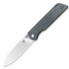 Promo 💯 QSP Knife Parrot QS102-F, 3.25" D2 Satin Plain Blade, Denim Micarta Handle ✔️