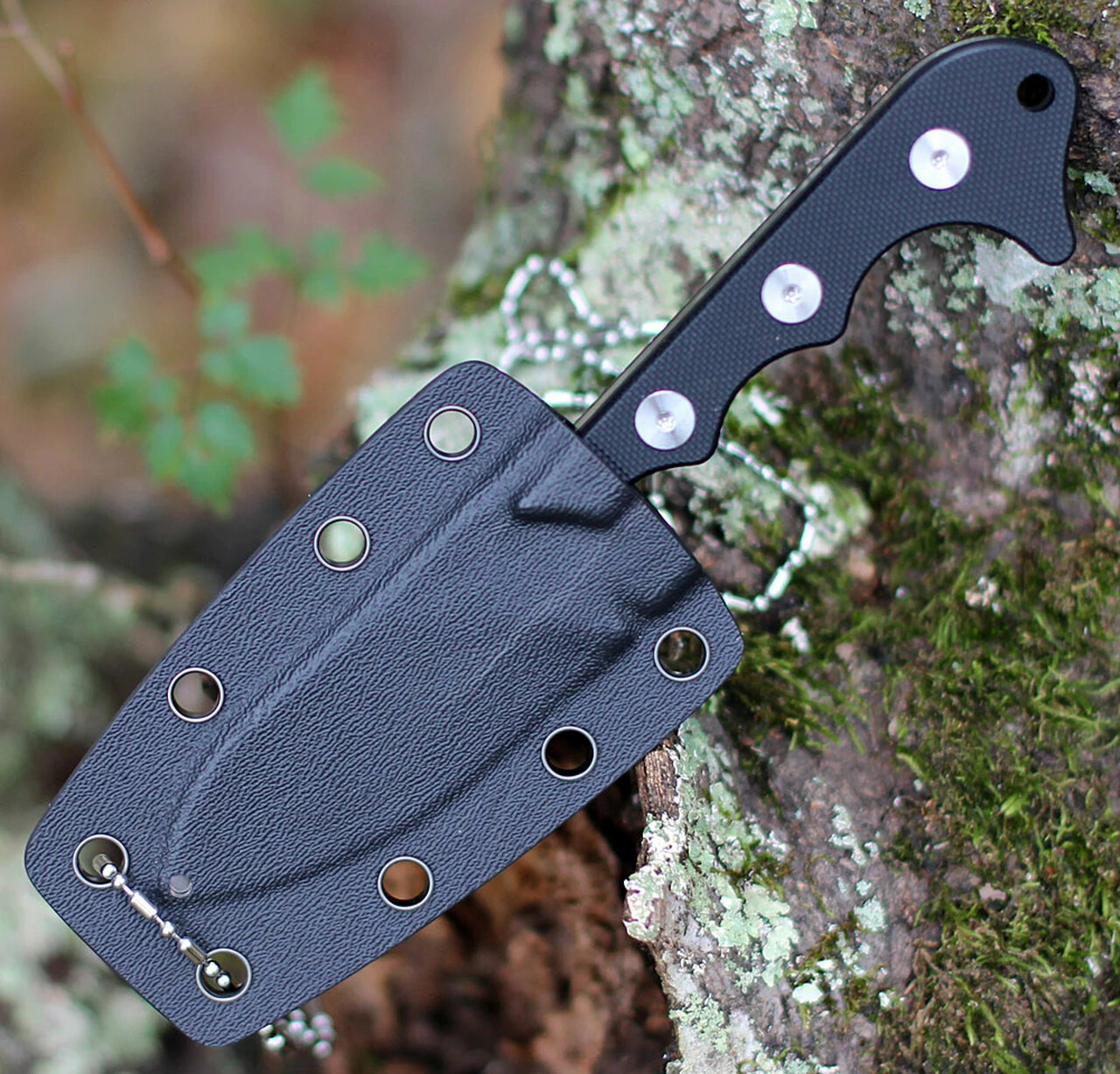Best deal ✨ QSP Knife Neckmuk Neck Knife QS125-A, 2.875" D2 Plain Blade, Black G10 Handle ⌛ 3 Best deal ✨ QSP Knife Neckmuk Neck Knife QS125-A, 2.875" D2 Plain Blade, Black G10 Handle ⌛ - Image 3