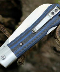 Top 10 👏 QSP Knife Worker Lockback QS128D, 3.5" Bohler N690 Satin Sheepsfoot Blade, Blue G10 & Carbon Fiber Handle 👍 7 Top 10 👏 QSP Knife Worker Lockback QS128D, 3.5" Bohler N690 Satin Sheepsfoot Blade, Blue G10 & Carbon Fiber Handle 👍 -Automatic Knives shop QS128D.2 84969.1603811012