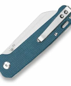 New ⭐ QSP Knife QSP Penguin Blue Micarta (3" D2 Two-Tone Satin) QS130-H 🌟 -Automatic Knives shop QS130H 1 18511.1621521107