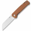 New 🎉 QSP Knife QSP Penguin Tan Micarta (3" D2 Two-Tone Satin) QS130-J ❤️