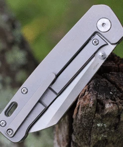 Brand new 😍 QSP Knife QSP Penguin Ti Bead Blast SW (3" 154CM Two-Tone Satin) QS130-P ✨ -Automatic Knives shop QS130P.2 10512.1631815184