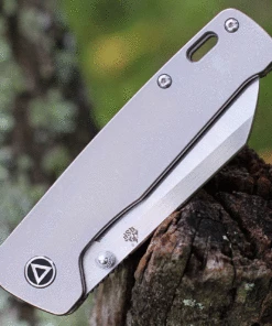 Brand new 😍 QSP Knife QSP Penguin Ti Bead Blast SW (3" 154CM Two-Tone Satin) QS130-P ✨ -Automatic Knives shop QS130P.3 89079.1631815184