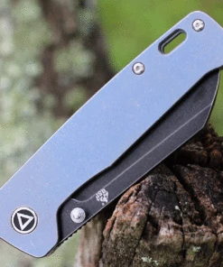 Hot Sale ✨ QSP Knife QSP Penguin Frame Lock - Blue SW Ti (3" 154CM Blk SW) QS130-S 🧨 6 Hot Sale ✨ QSP Knife QSP Penguin Frame Lock - Blue SW Ti (3" 154CM Blk SW) QS130-S 🧨 -Automatic Knives shop QS130S.4 57075.1631814742