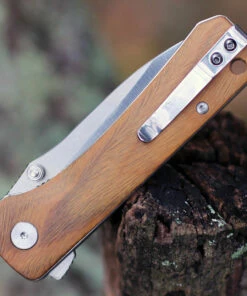 Buy ✔️ QSP Knife Hawk Linerlock QS131-D, 3.225" CPM S35VN Plain Blade, Verawood Handle ✨ -Automatic Knives shop QS131D.2 70566.1603827530