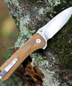 Buy ✔️ QSP Knife Hawk Linerlock QS131-D, 3.225" CPM S35VN Plain Blade, Verawood Handle ✨ -Automatic Knives shop QS131D 12813.1603826382