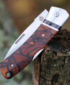 Cheap 🎉 QSP Knife Mustang Lockback QS132, 3.125" M390 Satin Plain Blade, Raffir Stabilized Wood w/Mammoth Molar Inlay Handle 👍 8 Cheap 🎉 QSP Knife Mustang Lockback QS132, 3.125" M390 Satin Plain Blade, Raffir Stabilized Wood w/Mammoth Molar Inlay Handle 👍 -Automatic Knives shop QS132.3 41325.1603917938