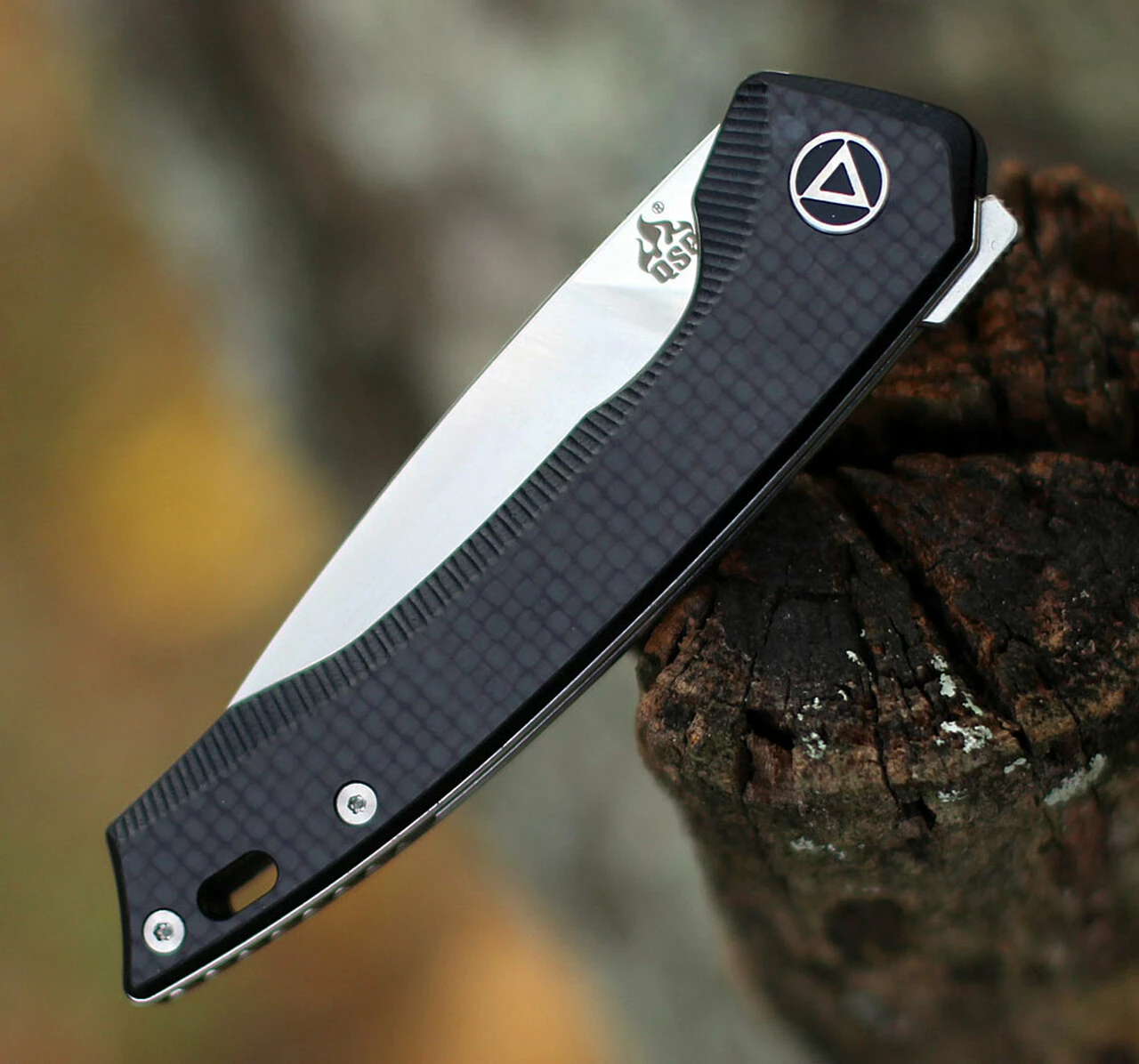 Wholesale 👍 QSP Knife Leopard Linerlock CF QS135-A, 3.0" Sandvik 14C28N Satin Plain Blade, Carbon fiber overlay G10 🛒 3 Wholesale 👍 QSP Knife Leopard Linerlock CF QS135-A, 3.0" Sandvik 14C28N Satin Plain Blade, Carbon fiber overlay G10 🛒 - Image 3