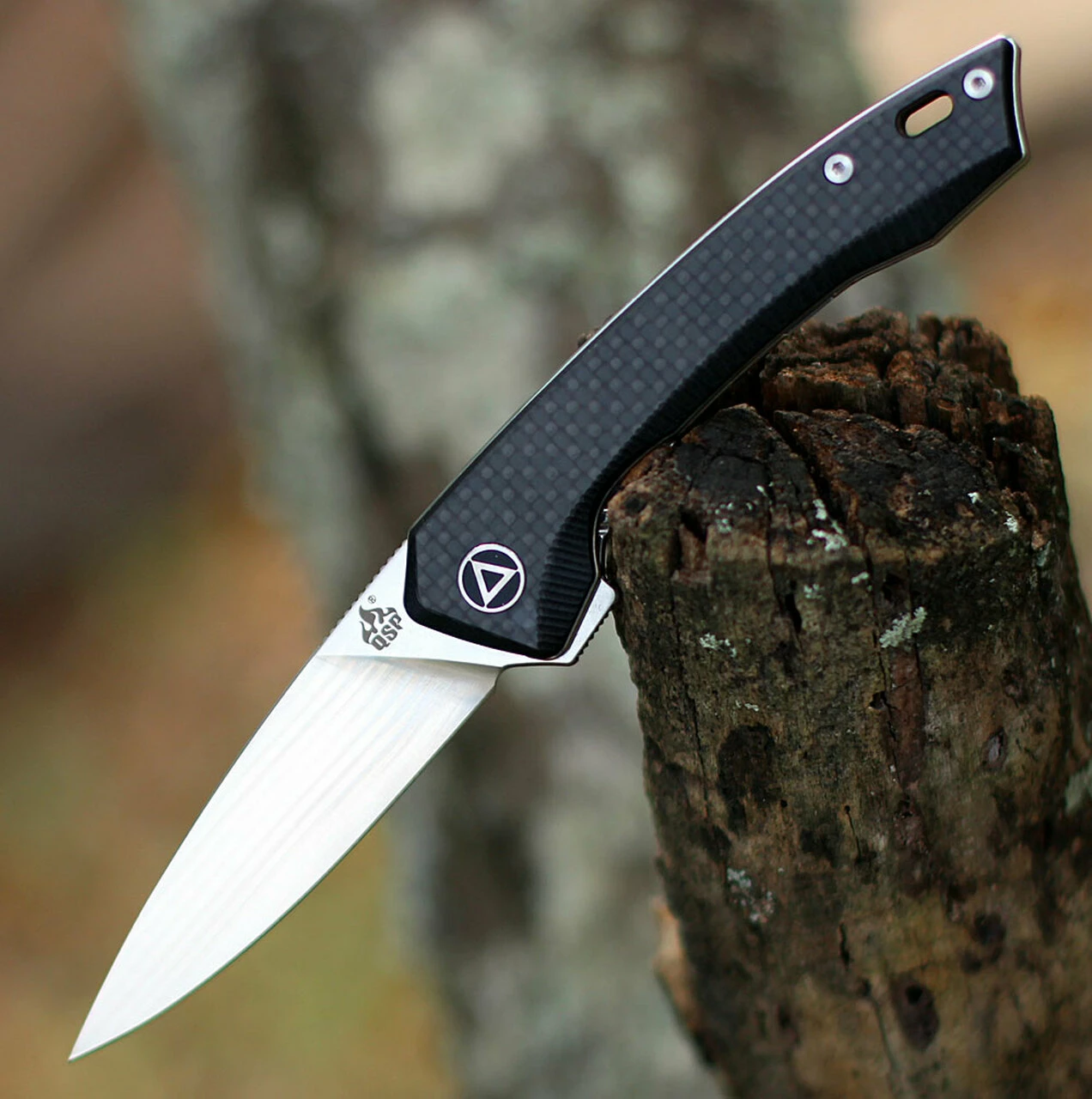 Wholesale 👍 QSP Knife Leopard Linerlock CF QS135-A, 3.0" Sandvik 14C28N Satin Plain Blade, Carbon fiber overlay G10 🛒 1 Wholesale 👍 QSP Knife Leopard Linerlock CF QS135-A, 3.0" Sandvik 14C28N Satin Plain Blade, Carbon fiber overlay G10 🛒