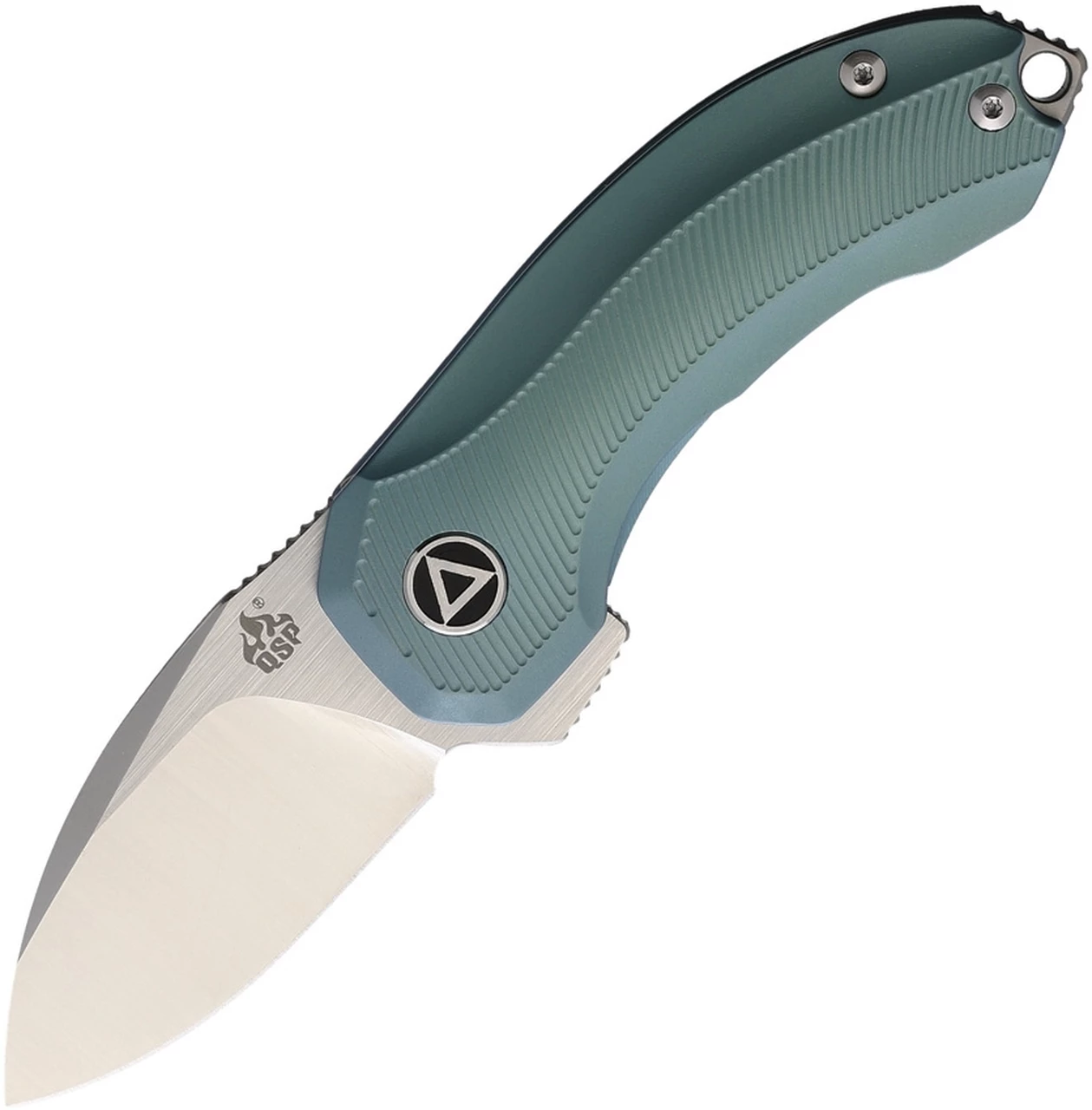 Buy 🌟 QSP Knife Hamster Folding Knife -C,QS138 2" CPM-S35VN 2 Tone Satin Drop Point Blade, Green Titanium Handle 🤩 1 Buy 🌟 QSP Knife Hamster Folding Knife -C,QS138 2" CPM-S35VN 2 Tone Satin Drop Point Blade, Green Titanium Handle 🤩