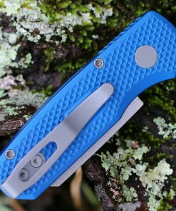 Best reviews of 🔥 Pro-Tech Runt 5 Automatic - Textured Blue (1.9" 20CV SW Reverse Tanto) R5205-BLUE 😀 -Automatic Knives shop R5205 BLUE.2 59861.1643298710