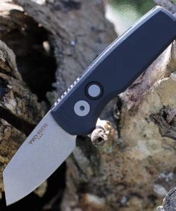 Outlet 🛒 Pro-Tech Runt 5 Automatic - Smooth Blk (1.9" 20CV SW Reverse Tanto) R5201 🤩