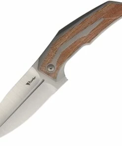 Buy 🎉 Reate Knives T4000 - Brown Micarta (4" Satin) REA069 🌟