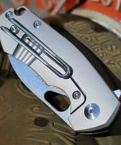 Coupon 🔔 GiantMouse ACE Riv Flipper Elmax Stonewashed Blade Green Canvas Micarta 💯 -Automatic Knives shop RIV GRN Micarta.3 73981.1614786295