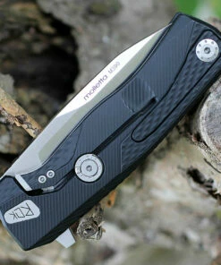 Best reviews of ✔️ LionSteel ROK Aluminum-Black ROKABS, 3.27" M390 Stain Blade, Aluminum Handle 🧨 -Automatic Knives shop ROKABS.4 97878.1590077035